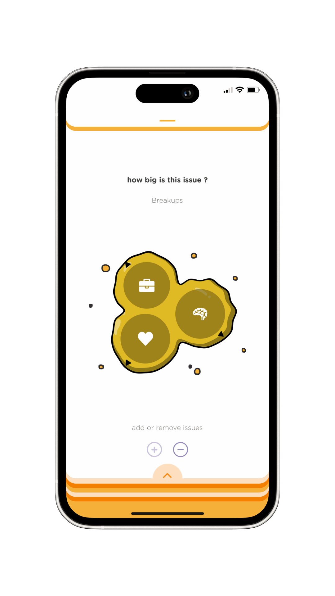 Qwibbl app screenshot: making your unique qwibbl